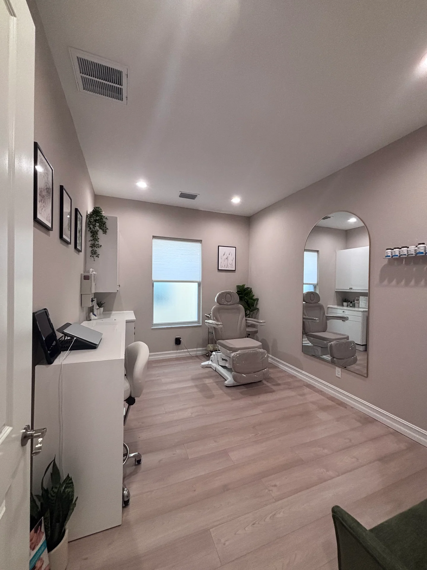 The treatment room at Southern’s Trinity practice